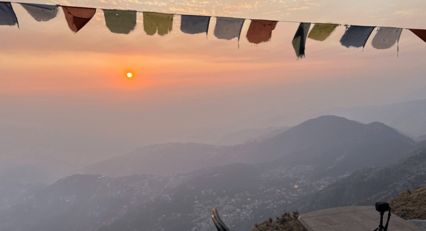 sunrise in triund