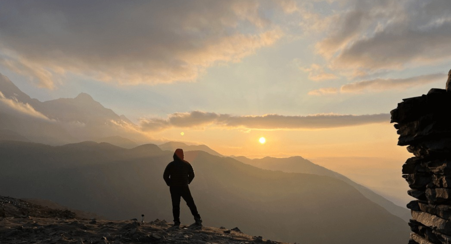 triund sunrise view point